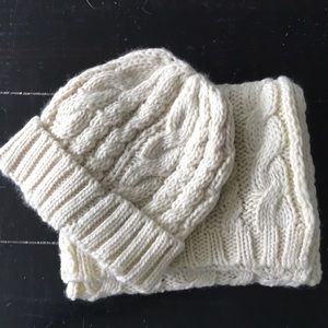 Knit Hat and Scarf
